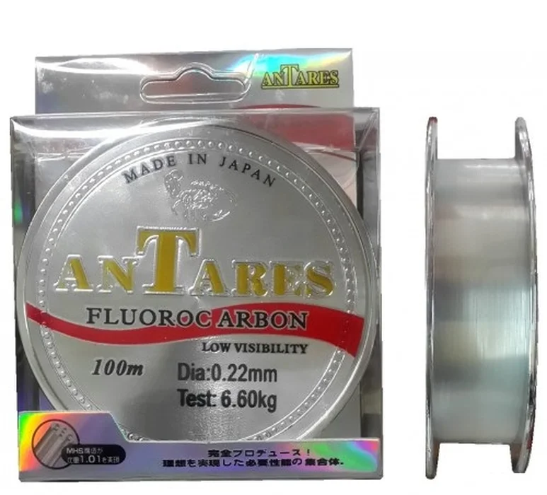 Леска 100м. Antares (флюор. покрытие белая)