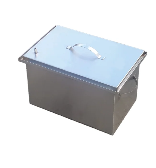 Коптильня из нерж стали с гидро. малая 2мм